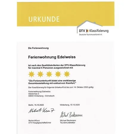 Haus Edelweiss Comfortable